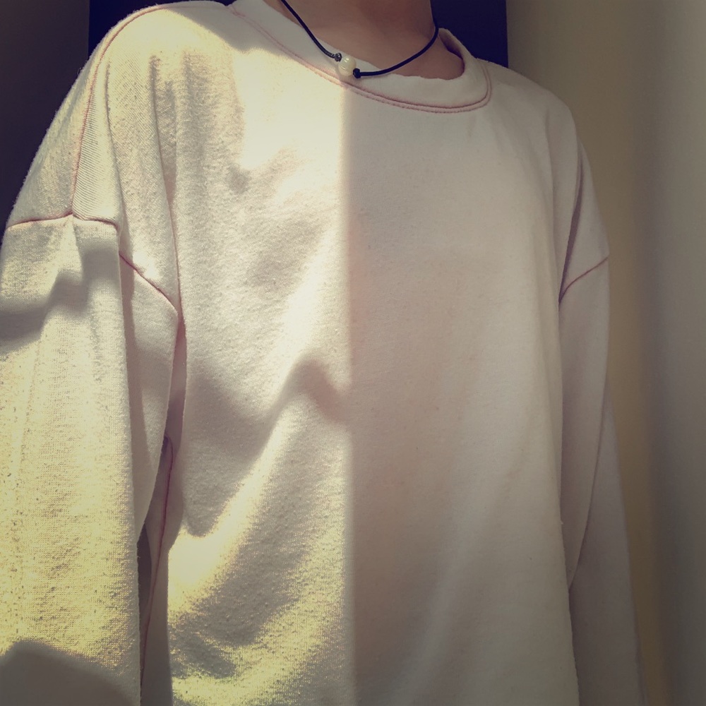 light pink crop top!